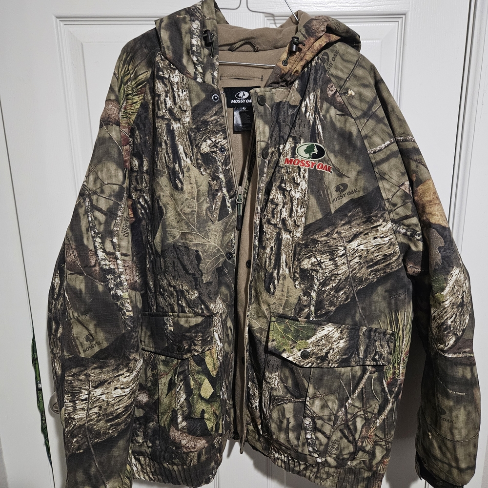 Mossy Oak Men's Woodland Camo Performance Jacket